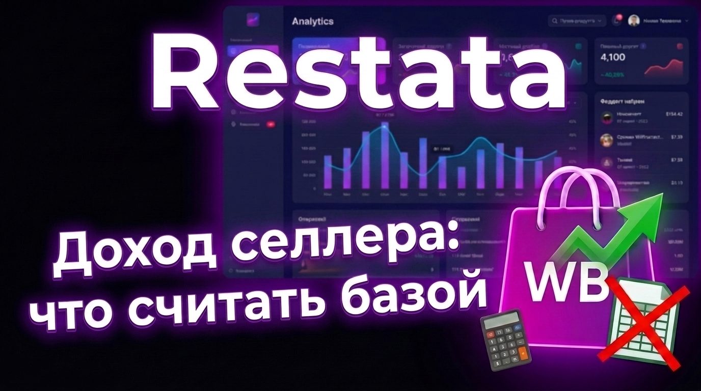 Доход селлера на WB и Ozon: что считать налоговой базой и по какому отчёту