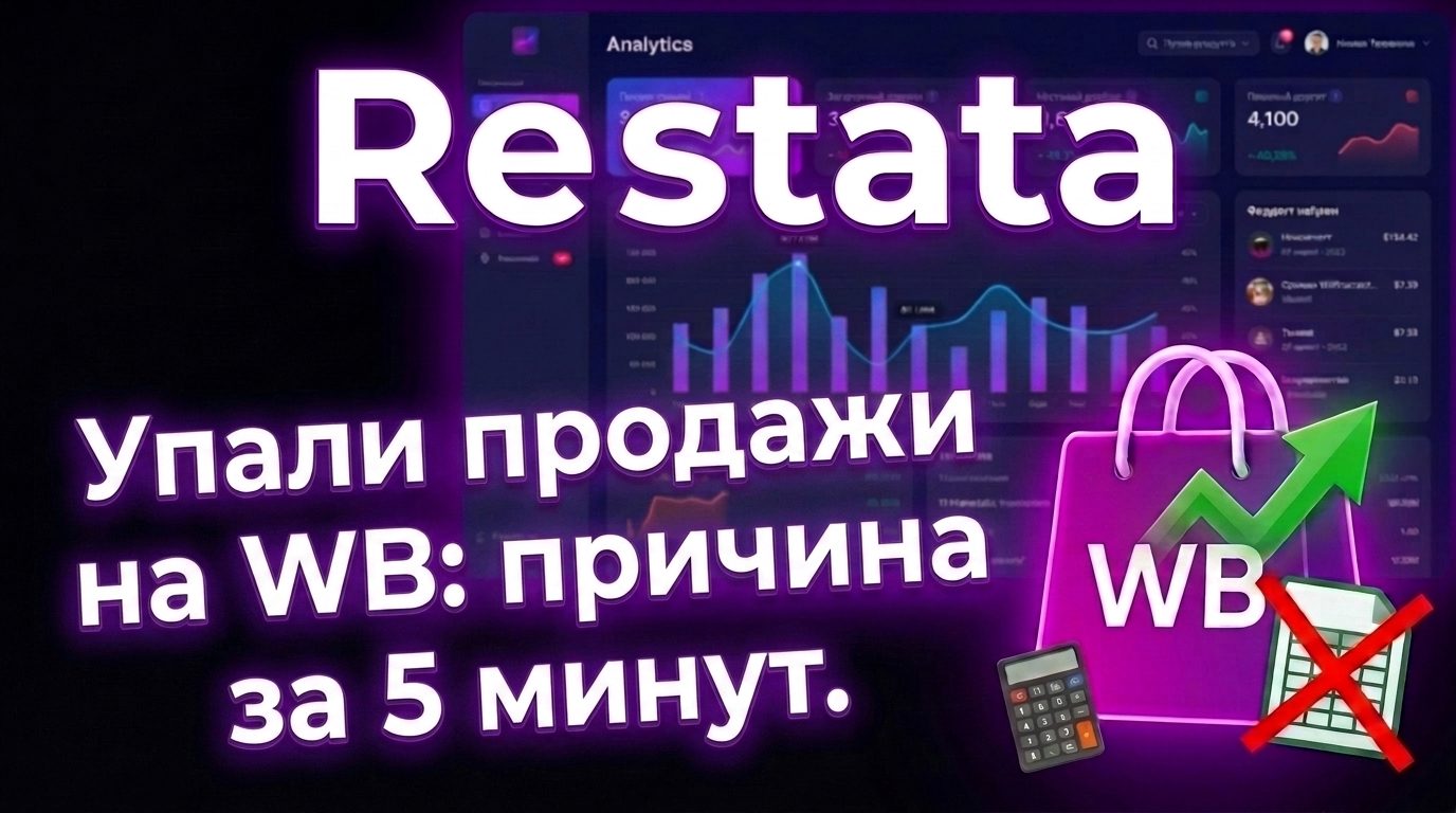 Упали продажи на Wildberries: как найти причину за 5 минут