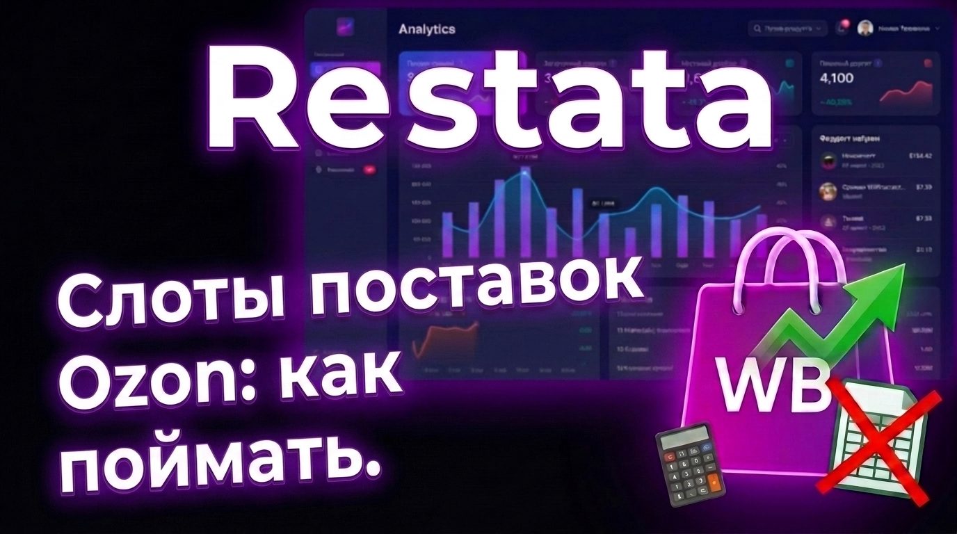 Слоты поставок на Ozon: как поймать свободный слот и не сорвать поставку