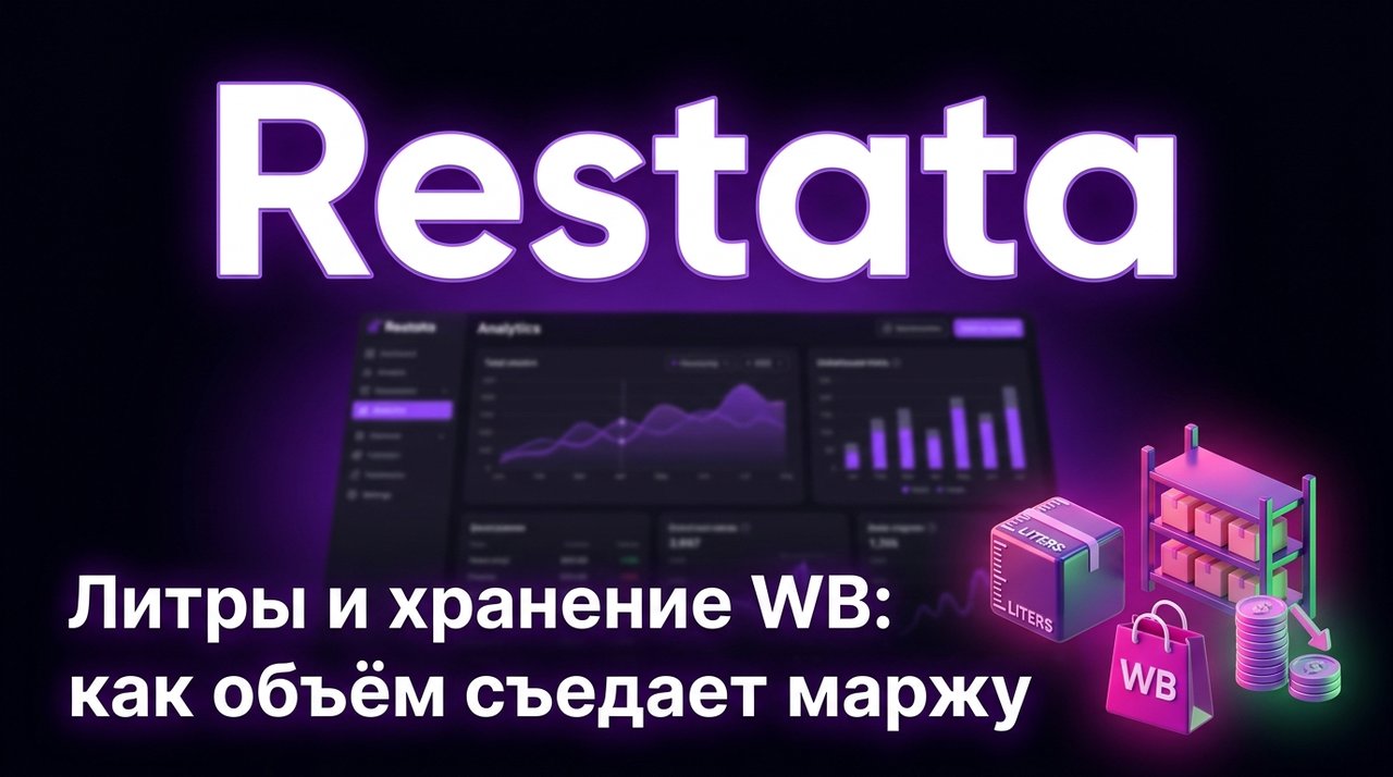 Литры и хранение на Wildberries: как объём товара съедает маржу